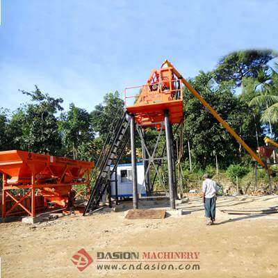 Bucket Concrete Batching Plant