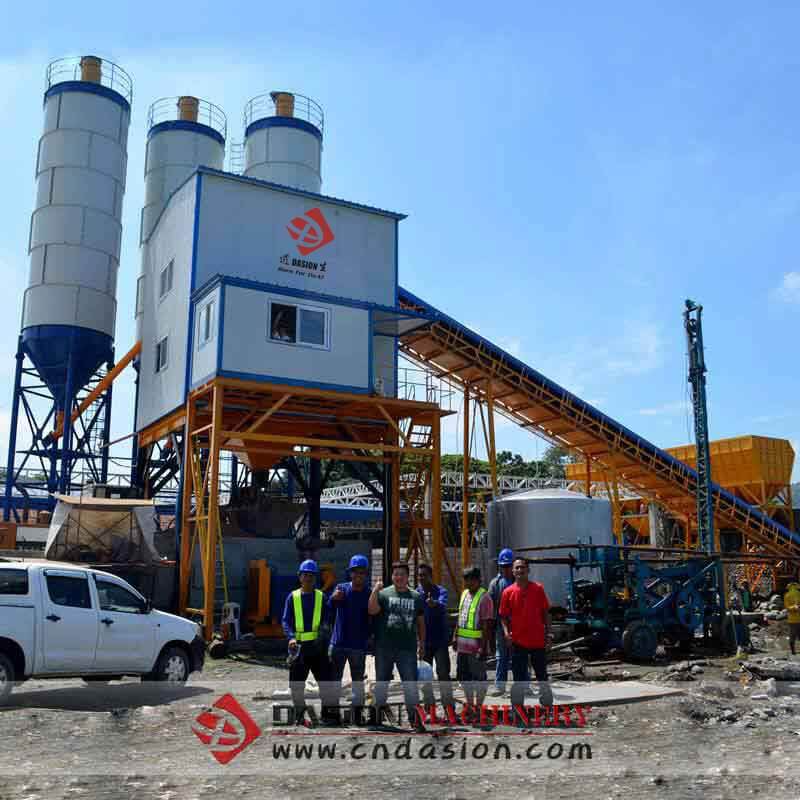 Belt Concrete Batching Plant