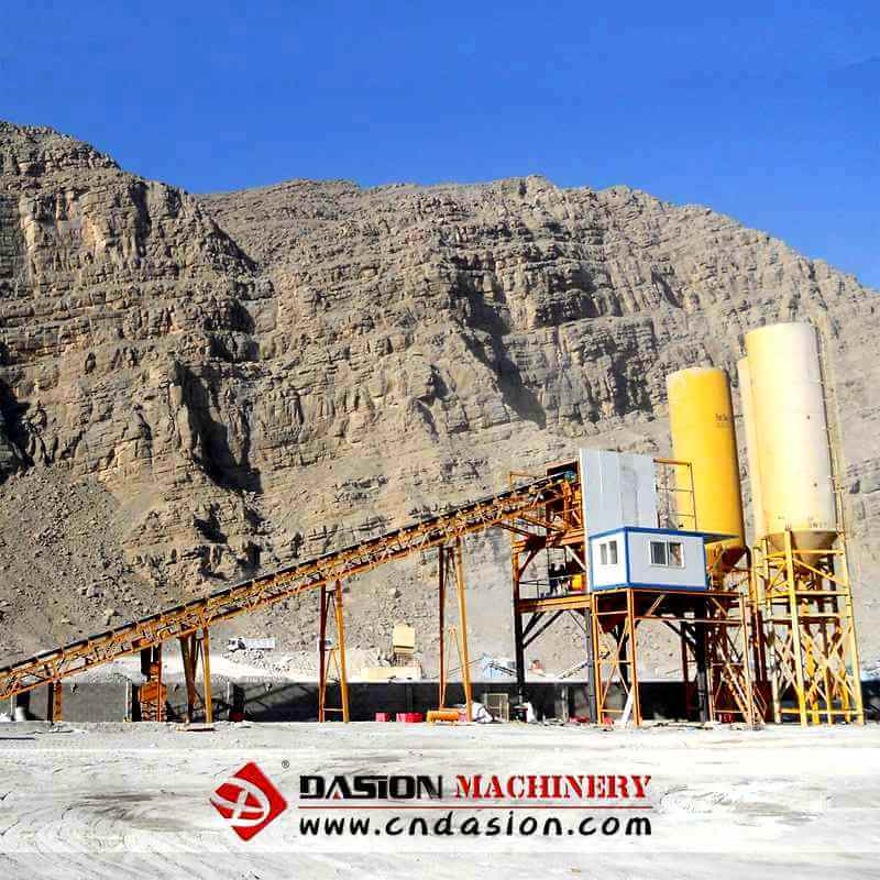 Belt Concrete Batching Plant