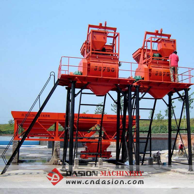 Bucket Concrete Batching Plant