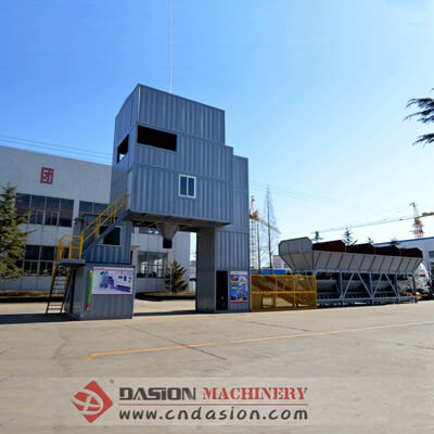 Container Concrete Batching Plant