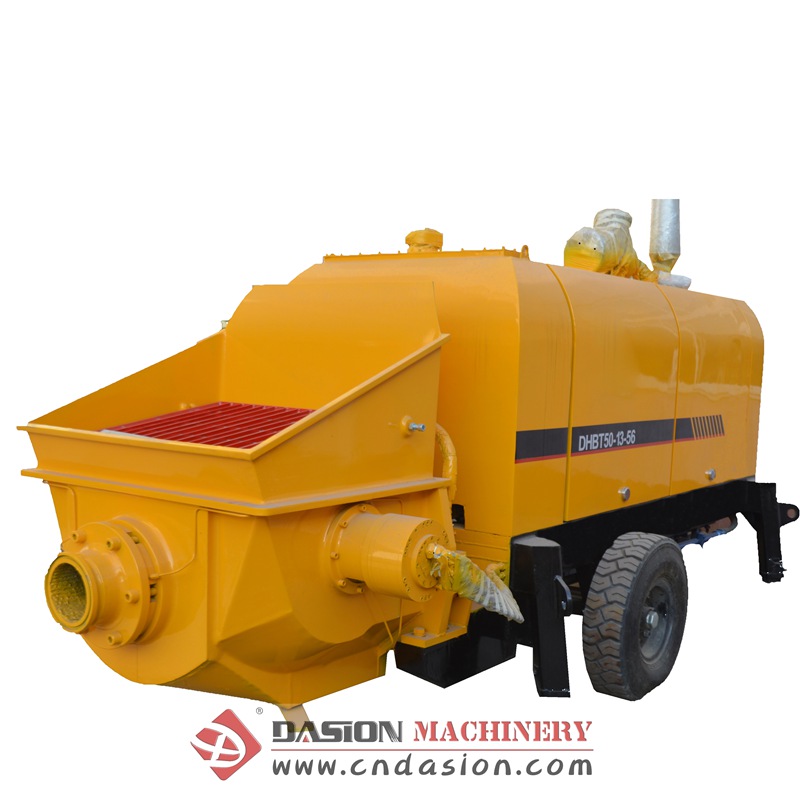 Diesel Concrete Trailer Pump