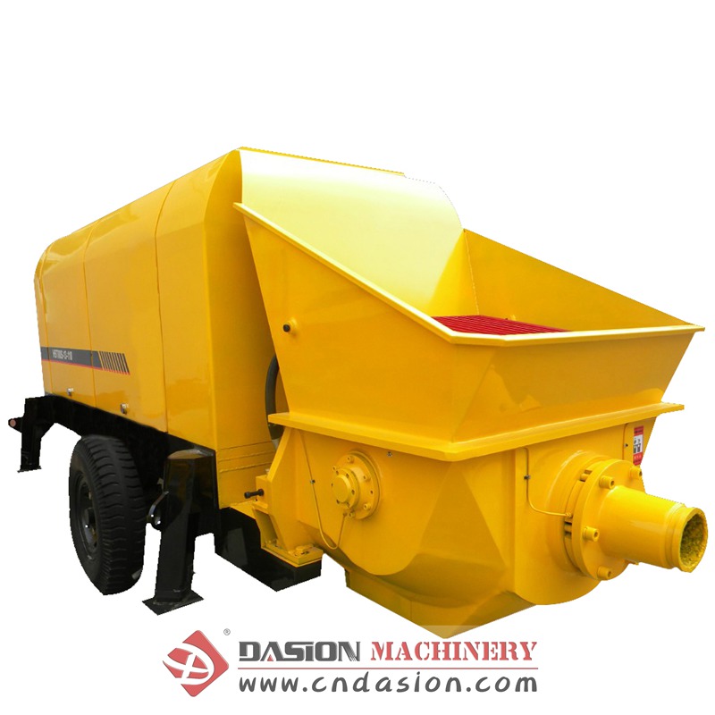 Motor Concrete Trailer Pump