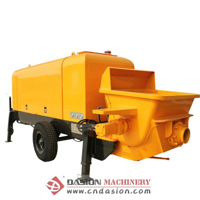 Motor Concrete Trailer Pump