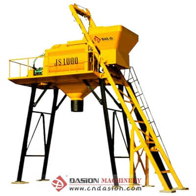 JS Series Twin Shaft Concrete Mixer