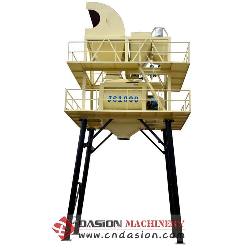 JS Series Twin Shaft Concrete Mixer