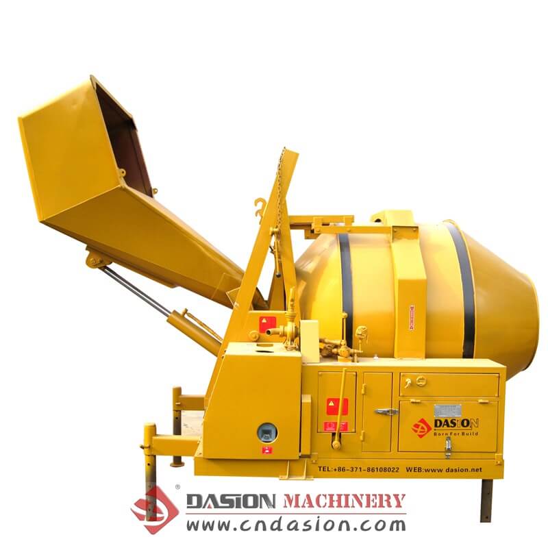 JZR Diesel-engine Concrete Mixer