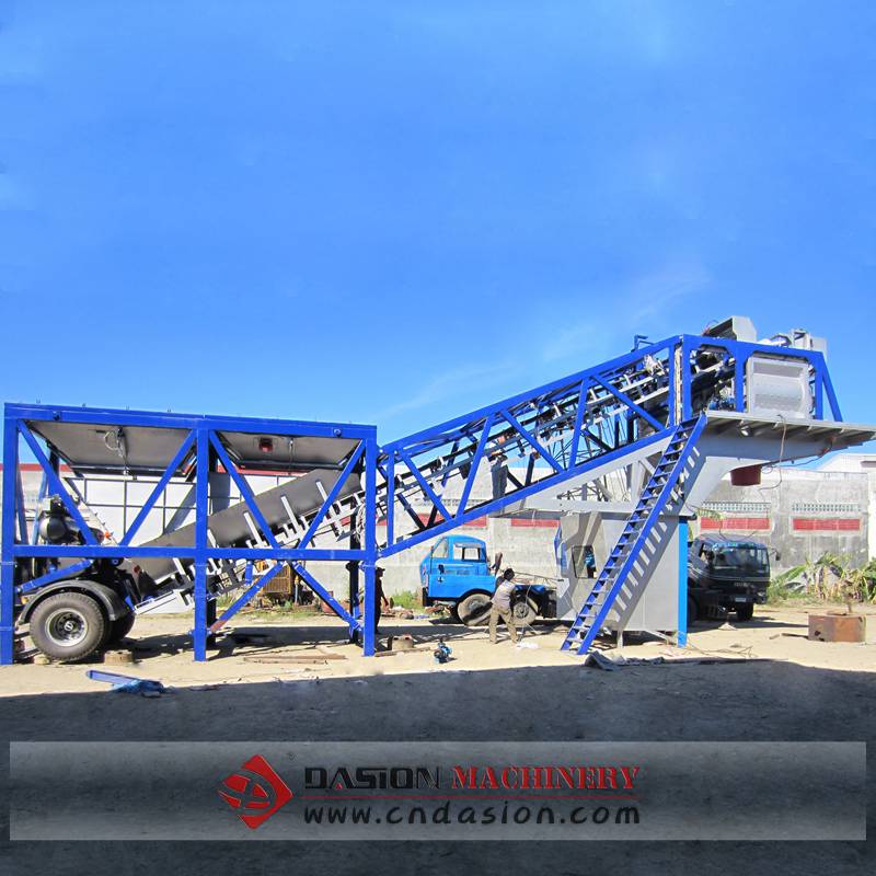 Mobile Concrete Batching Plant