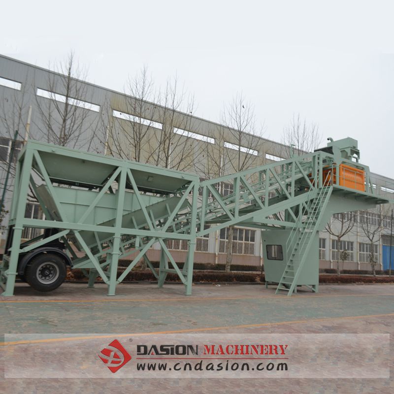 Mobile Concrete Batching Plant