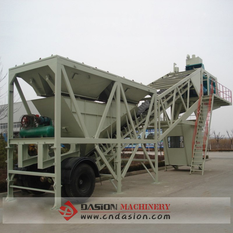 Mobile Concrete Batching Plant