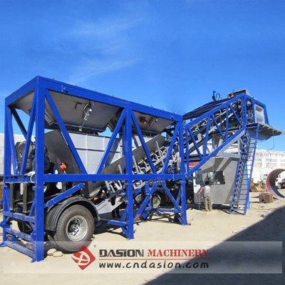 Mobile Concrete Batching Plant