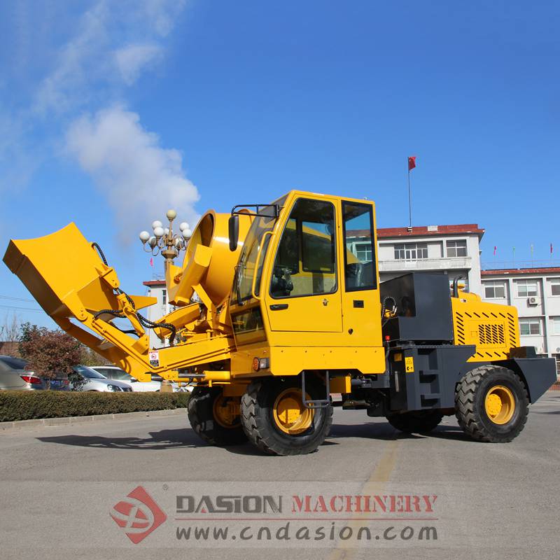 DS1.5 Self Loading Concrete Mixer Truck