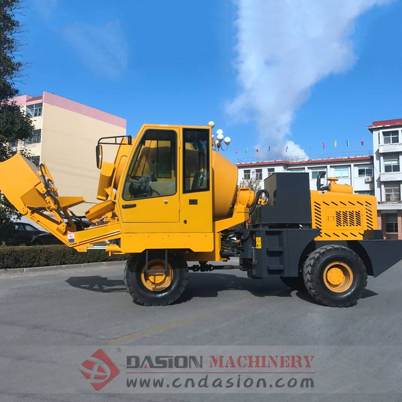 DS1.5 Self Loading Concrete Mixer Truck