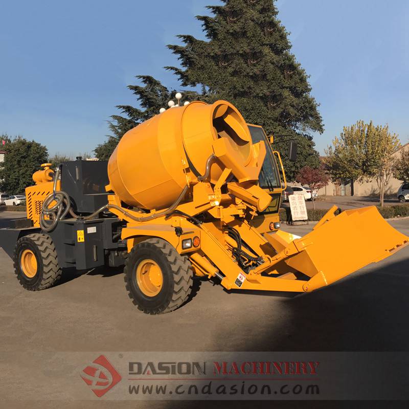 DS1.5 Self Loading Concrete Mixer Truck