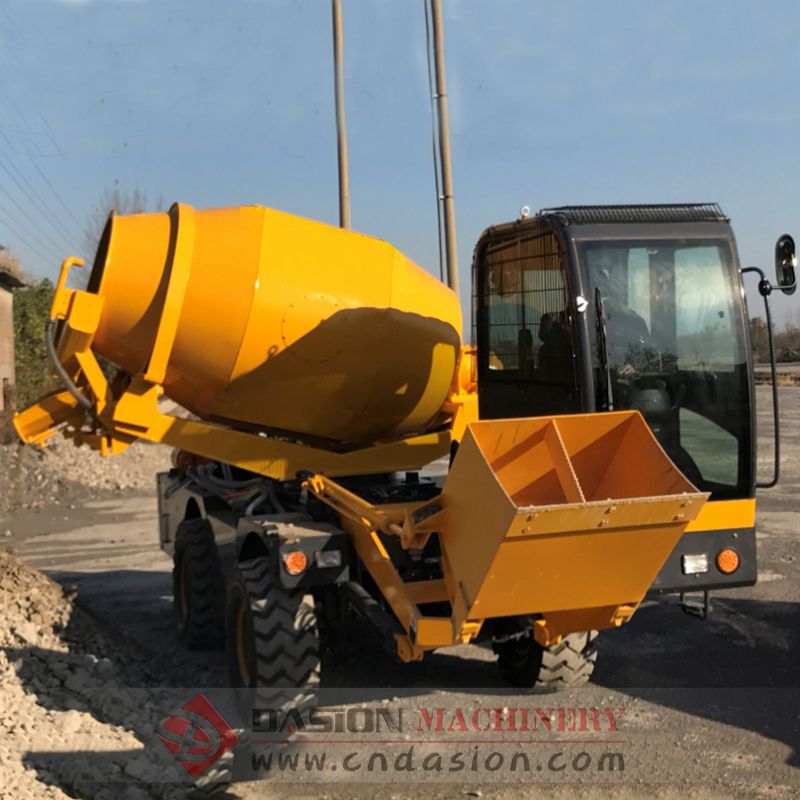 DS2.0 Self Loading Concrete Mixer Truck