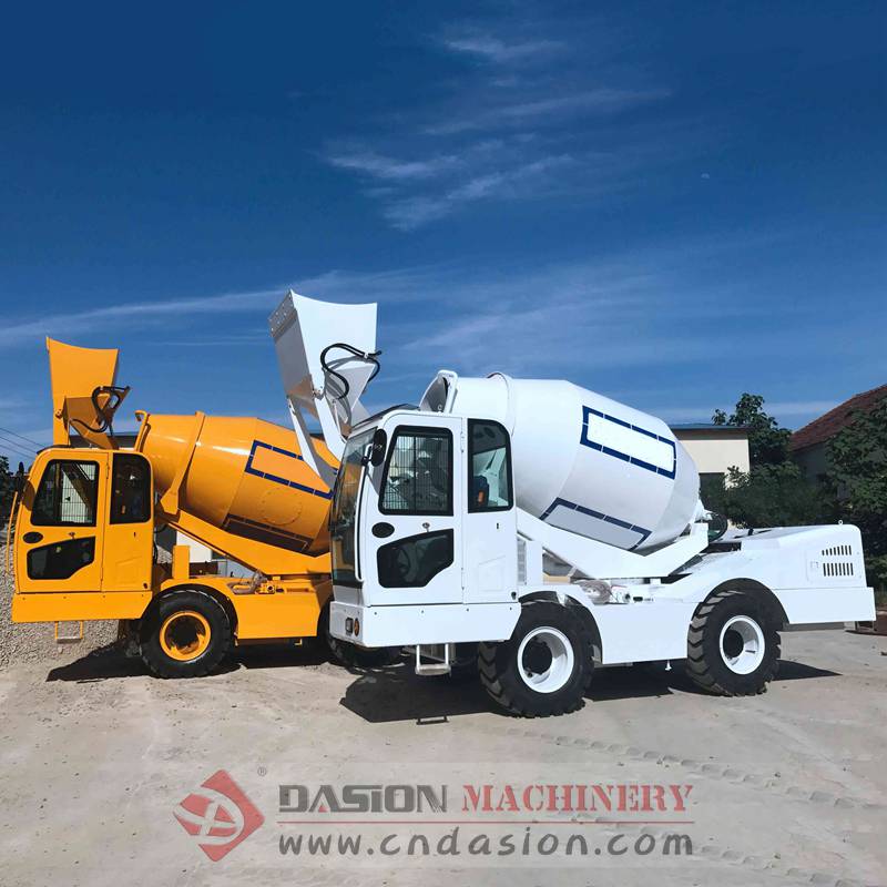 DS4.0 Self Loading Concrete Mixer Truck