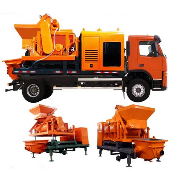 Truck Mounted Concrete Mixer Pump