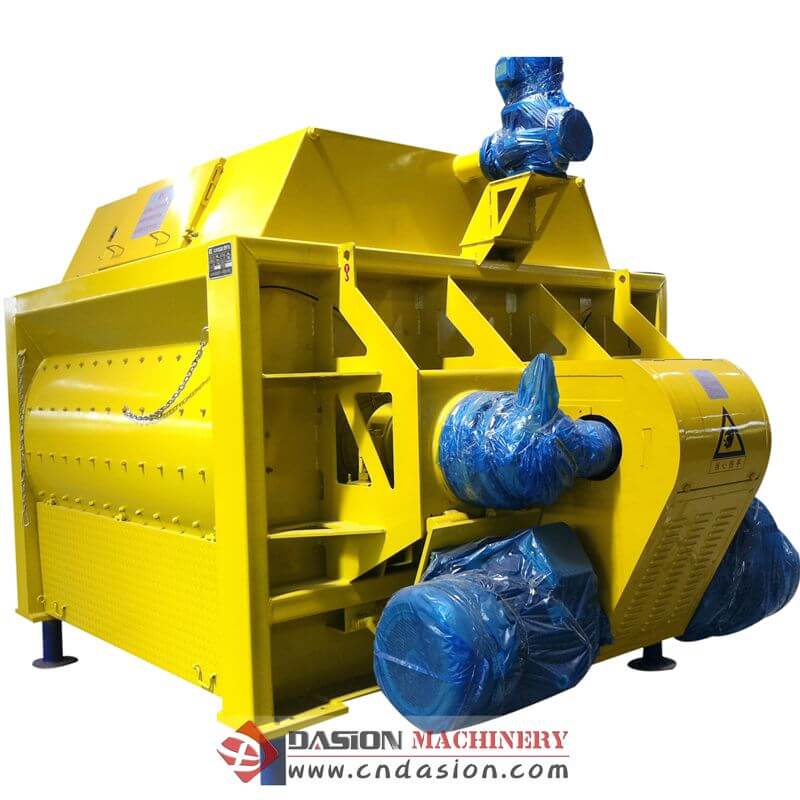 YJS Twin-shaft Concrete Mixer